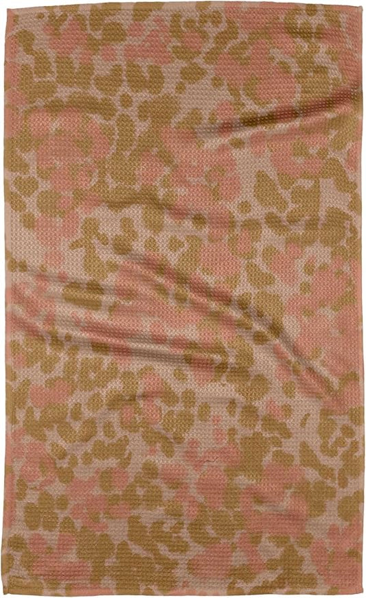 GEOMETRY Fall Kitchen Towels Quick Dry Microfiber Dish Towels Premium Waffle Harvest 18x30