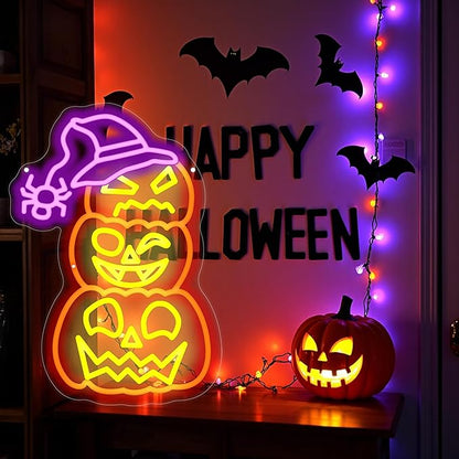 Pumpkin Patch Sign Pumpkin Halloween Patches Thanksgiving Decor Spider Sign Farmhouse Fall Decor For Front Porch for Table Home Kitchen Bedroom Living Room Bar Pub Club Party