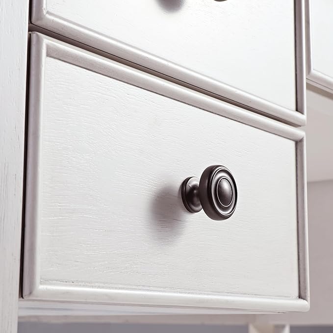 EUREKA ERGONOMIC Farmhouse Writing Desk, 55" Executive Office Desk with 3 Drawers,Keyboard Tray,Mid-Century Modern Computer Desk w Solid Wood Legs,Birch Finish,Antique White