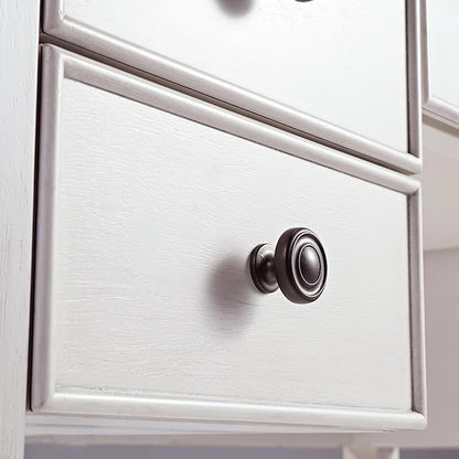 EUREKA ERGONOMIC Farmhouse Writing Desk, 55" Executive Office Desk with 3 Drawers,Keyboard Tray,Mid-Century Modern Computer Desk w Solid Wood Legs,Birch Finish,Antique White