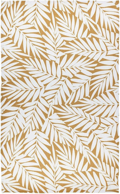 Modern Style Premium Kitchen Tea Towel Super Absorbent Fast Drying Microfiber Desert Palms