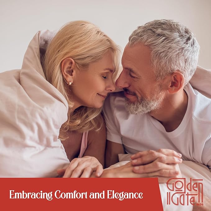 Golden Gate Beds Victorian Style Metal Platform Bed Frame with Antique Wrought Iron-Art Headboard and Footboard, Classic Cama Steel Mattress Foundation, No Box Spring Needed, Full Size, Black Finish