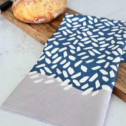 HONED Kitchen Dish Towels Lightweight Absorbent Decorative Tea Towels Quick Dry Waffle Towels