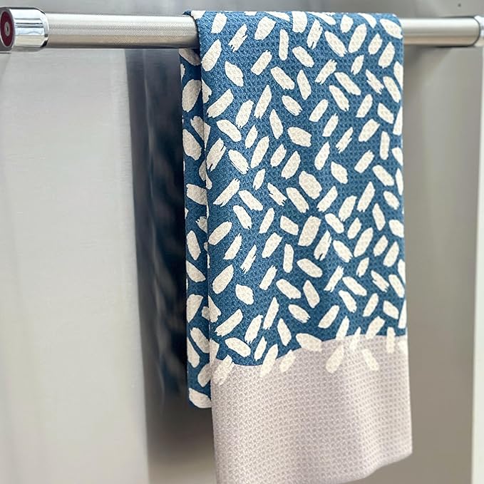 HONED Kitchen Dish Towels Lightweight Absorbent Decorative Tea Towels Quick Dry Waffle Towels