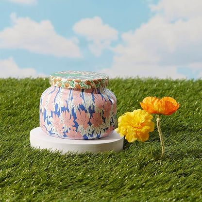 Capri Blue Scented Candles - Pattern Play Glass Jar Candles - Long Lasting Soy Wax Blend - Luxury Home Decor - Notes of Tropical Fruits & Sugared Citrus - Gifts for Women (Volcano, 19 oz)