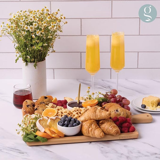 Charcuterie Board Set - Solid Wood Cheese Board for Serving with Accessories - House Warming Gifts for New Home, Bridal Shower & Wedding Gift, Birthday Gifts for Women