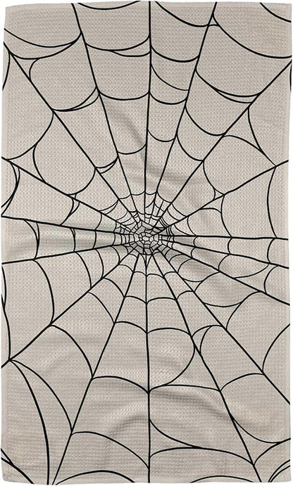 GEOMETRY Halloween Kitchen Towels Quick Dry Microfiber Premium Webbed 18x30