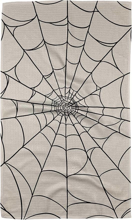 GEOMETRY Halloween Kitchen Towels Quick Dry Microfiber Premium Webbed 18x30