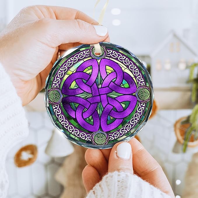Celtics Ornament for Christmas - Special Celtic Knot Design, Ideal Gift for Celtics Fans, Perfect Celtic Ornament for Christmas Tree Decoration, Unique Celtic Gifts for Holiday Season