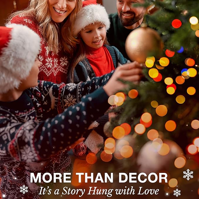 Santa Ornament - Unique Christmas Ornaments 2025, Funny Santa Ornaments for Christmas Tree, Santa Claus for The Tree Decoration, Perfect 2025 Ornament for Holiday Decoration