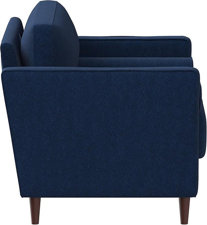 Lifestyle Solutions Lexington Armchair, Navy Blue