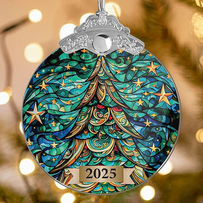 2025 Christmas Ornament, Christian Holiday Decor, Ornaments for Tree, Tree Ornaments, Acrylic Hanging Art, 2025 Christmas Ornament, Vintage Christmas Ornaments, Christmas Decorations