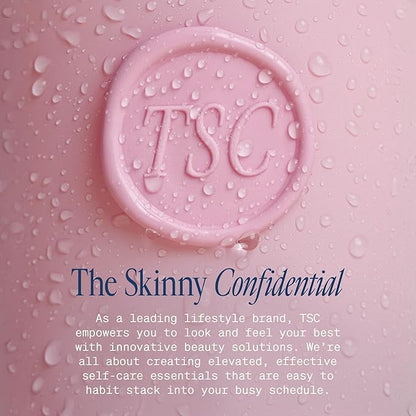 The Skinny Confidential Candle with Organic Eucalyptus Essential Oil - All-Natural Soy Wax Jar Candle - Non-Toxic Aromatherapy Candles for Home with Natural Cotton Wick - Paraben-Free & Non-GMO