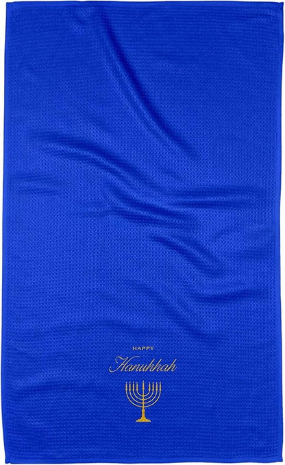 GEOMETRY Christmas Kitchen Towels Quick Dry Microfiber Premium Towel Happy Hanukkah 1 Pack