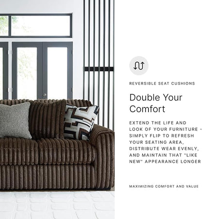 Signature Design by Ashley Maitelynn Contemporary Upholstered Chair with Non-Skid Legs, White