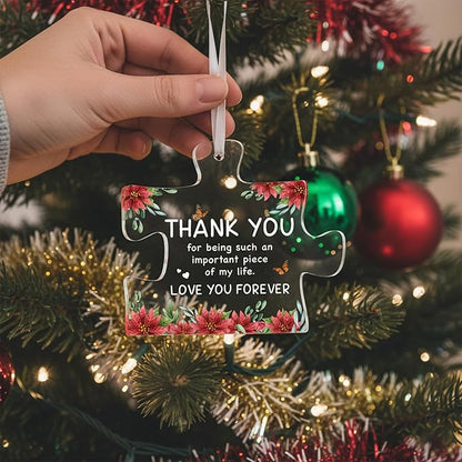 First Christmas Retired Ornament 2025, Retirement Gift for Woman, Men, Happy Retirement Gifts for Nurses, Teacher, Police, Doctor, Coach, Boss, Coworker, Mom, Dad, Friend (Thank You)