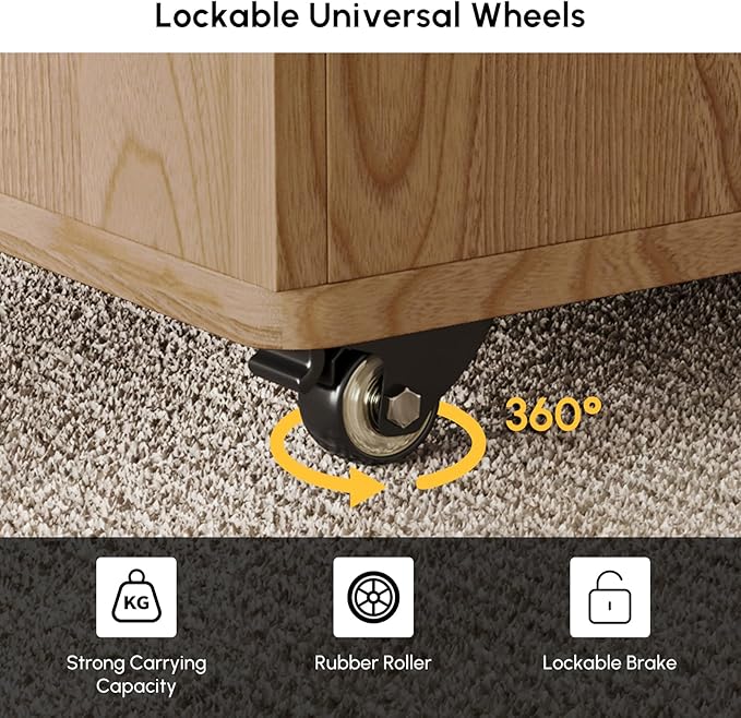 homary Natural Lift Top Coffee Table with Hidden Storage, 3 in 1 Multi-Function Modern Folding Center Table with 4 Stools and Casters