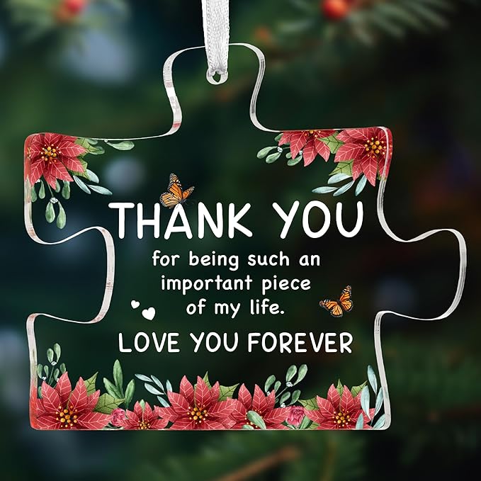 First Christmas Retired Ornament 2025, Retirement Gift for Woman, Men, Happy Retirement Gifts for Nurses, Teacher, Police, Doctor, Coach, Boss, Coworker, Mom, Dad, Friend (Thank You)