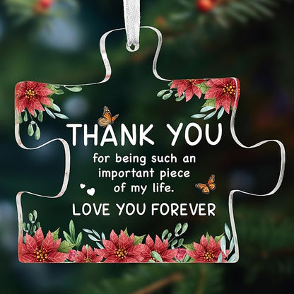 First Christmas Retired Ornament 2025, Retirement Gift for Woman, Men, Happy Retirement Gifts for Nurses, Teacher, Police, Doctor, Coach, Boss, Coworker, Mom, Dad, Friend (Thank You)