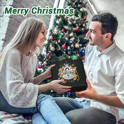 Christmas Gifts 2025,Christmas Gifts Basket for Women Men Merry Christmas Xmas Gift Basket Ideas Unique Xmas Present with ScentedCandle Glove Socks TumblerGift Set for Best Friends Coworker Teacher