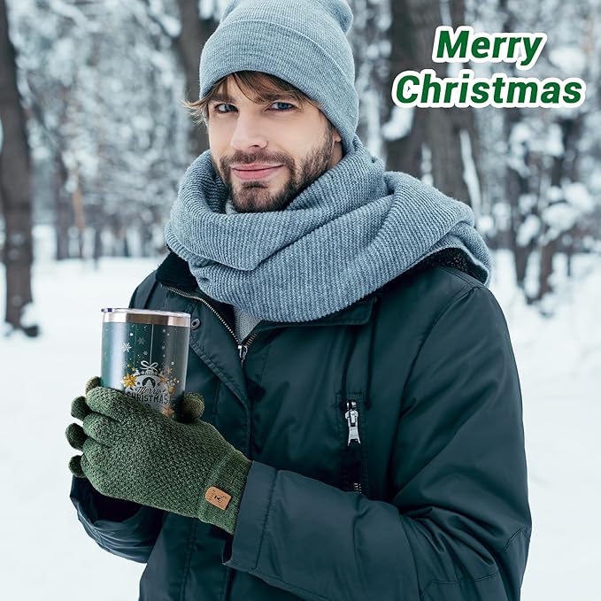 Christmas Gifts 2025,Christmas Gifts Basket for Women Men Merry Christmas Xmas Gift Basket Ideas Unique Xmas Present with ScentedCandle Glove Socks TumblerGift Set for Best Friends Coworker Teacher