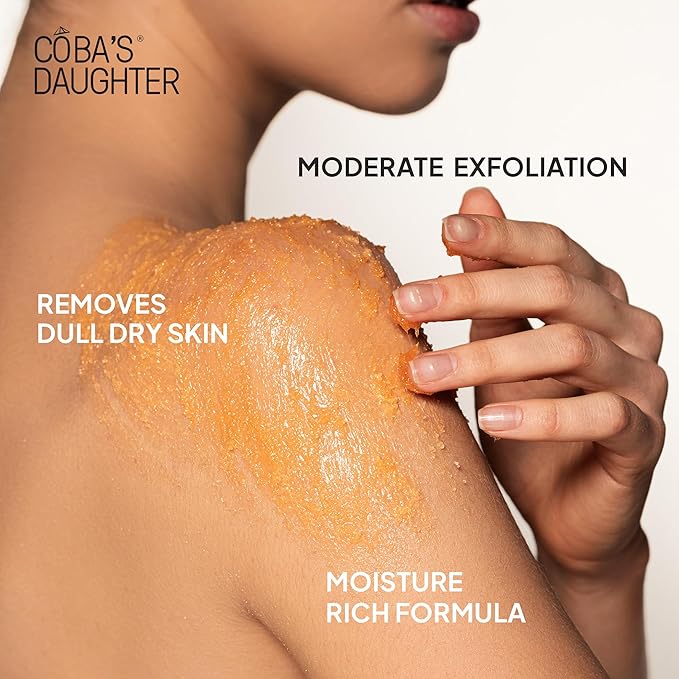 COBA’S DAUGHTER Christmas Gift for Women - 3-Piece Spa Gift Set with Honey Turmeric Scrub, Almond Orange Scrub & Aloe Vera Gel - Perfect Birthday Gift, Self-Care Spa Gift Box, Travel Size Beauty Set