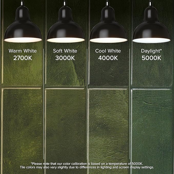 Smart Tiles SMART TILES Peel and Stick Backsplash - 5 Sheets of 11.43'' x 9'' - 3D Adhesive Peel and Stick Tile Backsplash for Kitchen, Bathroom, Wall Tile, Sefrou Green