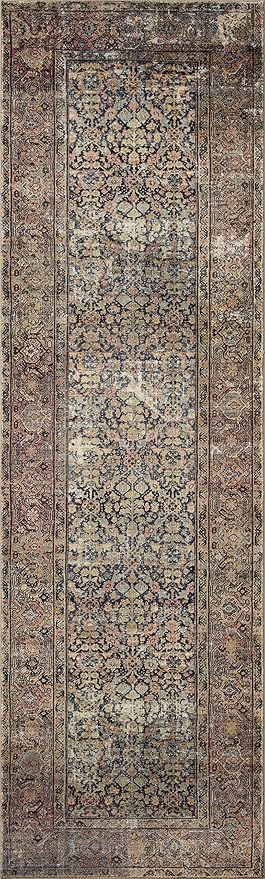 Loloi Amber Lewis Morgan Collection MOG-03 Denim Multi 5'-0" x 7'-0" .38" Area Rug