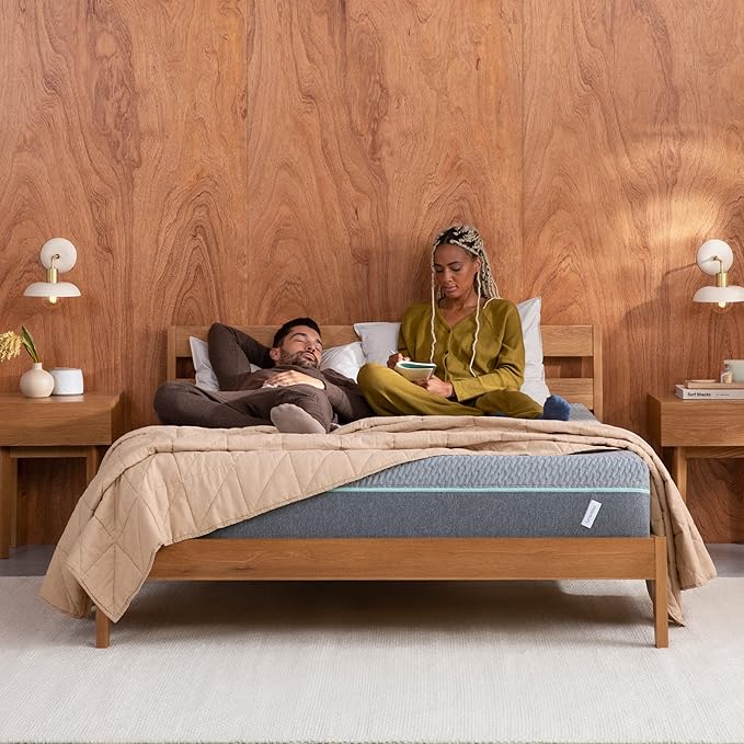 Tuft & Needle Mint Medium Firm Cal King Size Adaptive Foam Mattress in a Box, Cooling Pressure Relief, Supportive, 100 Night Trial, Fiberglass-Free, CertiPUR-US, 10-Year Limited Warranty