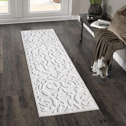 My Texas House Lady Bird Area Rug 1.11x7.6 Indoor Outdoor, Natural