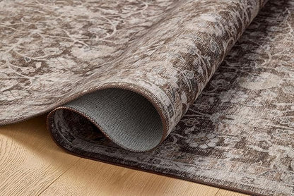 Loloi Amber Lewis Josie Collection JOS-02 Earth Natural 3'-6" x 5'-6" Accent Rug