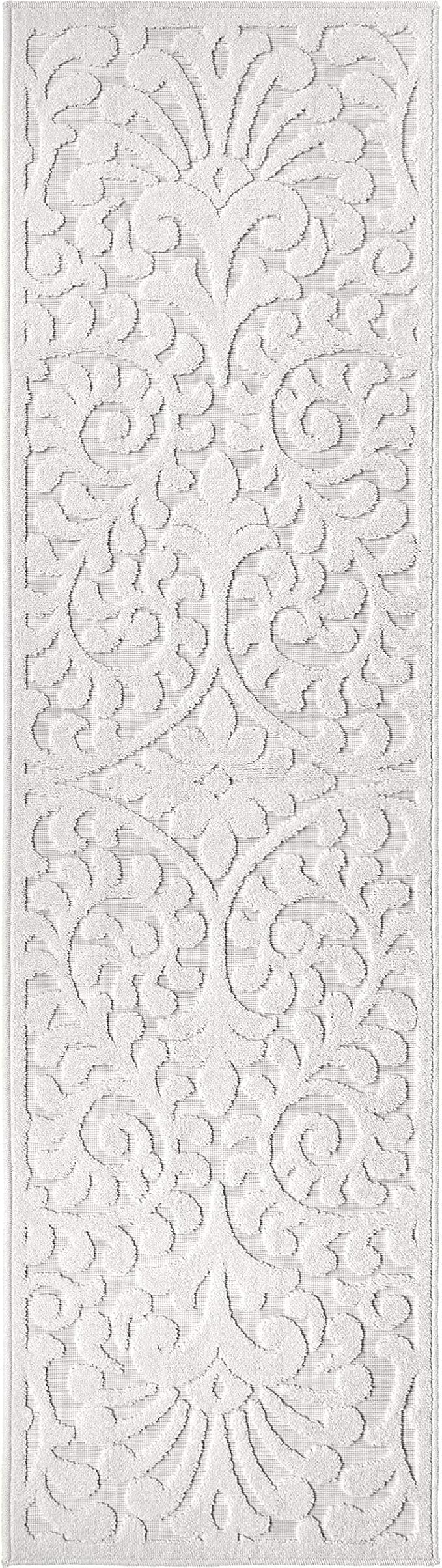 My Texas House Bluebonnets Runner Rug 1.11x7.6 Indoor Outdoor, Natural