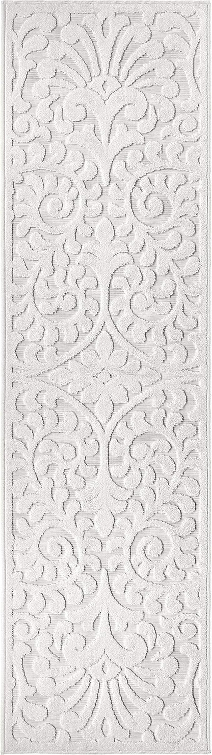 My Texas House Bluebonnets Runner Rug 1.11x7.6 Indoor Outdoor, Natural