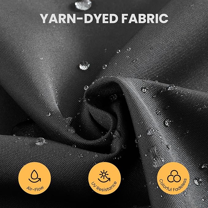 9' X 12' Cantilever Patio Umbrella Outdoor with Base Included Heavy Duty Double Top Windproof Rectangle Offset Umbrellas with 360-degree Rotation for Pool Deck Backyard, Grey