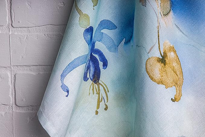 Maison d'Hermine Dish Towels 100% Cotton Absorbent Lazy Summer Days Set of 3 Spring Summer