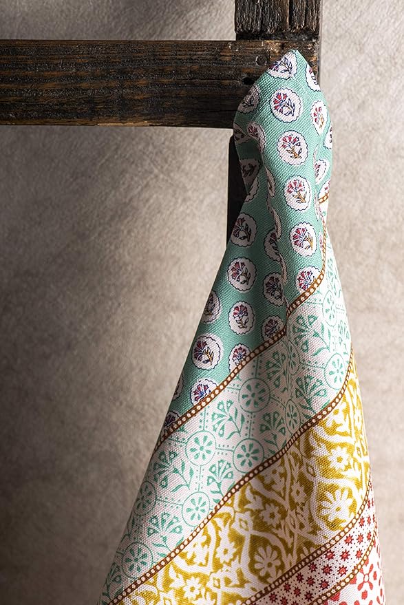 Maison d'Hermine Dish Towels 100% Cotton Absorbent Provence Set of 3 Spring Summer