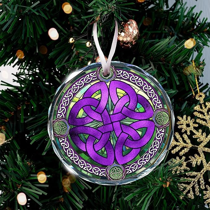 Celtics Ornament for Christmas - Special Celtic Knot Design, Ideal Gift for Celtics Fans, Perfect Celtic Ornament for Christmas Tree Decoration, Unique Celtic Gifts for Holiday Season