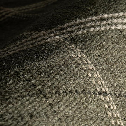 Rugs USA x Nate Berkus Downing Plaid Wool Cozy Area Rug, 9' 6" x 13' 6", Green