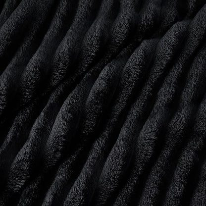 Bedsure GentleSoft Black California King Size Blanket for Bed - Cozy Soft Blankets for Women, Cute Large Throws for Girls, 102x96 Inches