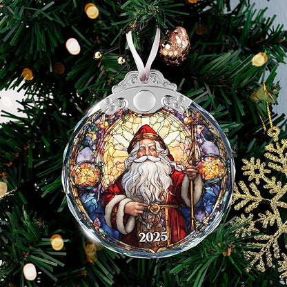 Santa Ornaments - Unique Christmas 2025 Ornaments for Tree Decor, Funny Santa Claus Themed Decor, Classic Vintage Style, Ideal 2025 Gifts for Christmas, Hilarious, Fun and Affordable