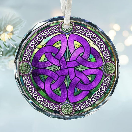 Celtics Ornament for Christmas - Special Celtic Knot Design, Ideal Gift for Celtics Fans, Perfect Celtic Ornament for Christmas Tree Decoration, Unique Celtic Gifts for Holiday Season