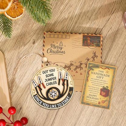 Funny Christmas Ornaments – White Elephant Gifts - Friendship Ornament - Gag Gift Holiday Ornament for Friends - Family - Coworkers – Hilarious Novelty Xmas Tree Decoration 2025