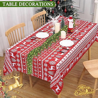 2Pcs 6FT Christmas Norfolk Pine Garland with Light, Lighted Real Touch Norfolk Pine Garland, Artificial Greenery Garlands for Indoor Outdoor Fireplace Wall Stairs Table Xmas Decor