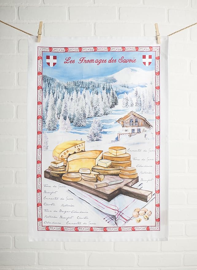 Maison d'Hermine Obernai Cotton Kitchen Towels Set of 3 20x27.5