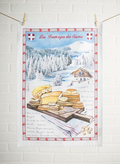 Maison d'Hermine Obernai Cotton Kitchen Towels Set of 3 20x27.5