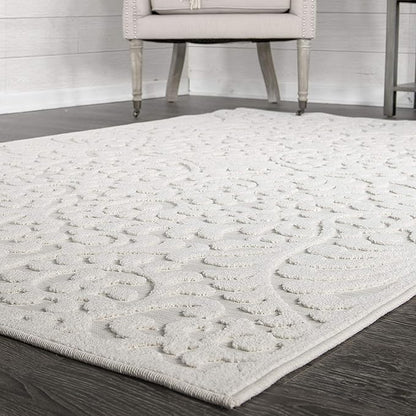 My Texas House Bluebonnets Area Rug 3.11x5.5 Indoor Outdoor, Natural