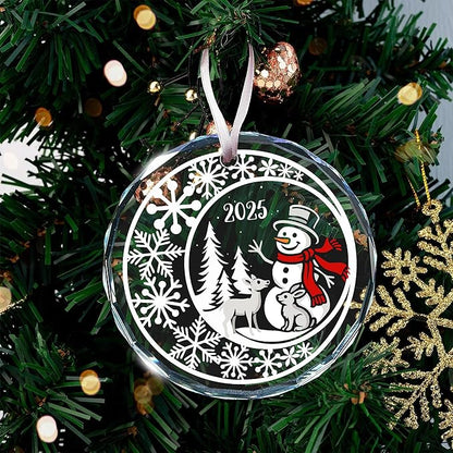 Snowman Ornaments for Christmas Tree - Beautiful Snowman Ornament Gifts, Ideal Festive Snowmen Gifts for Christmas Tree, Excellent Christmas Ornament, Charming Ornaments Snowmen