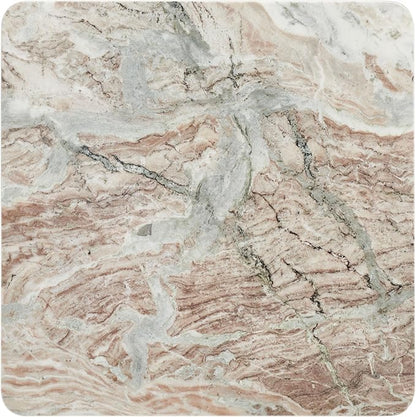 SAFAVIEH Couture Collection Nicoletta White/Brown Marble Coffee Table