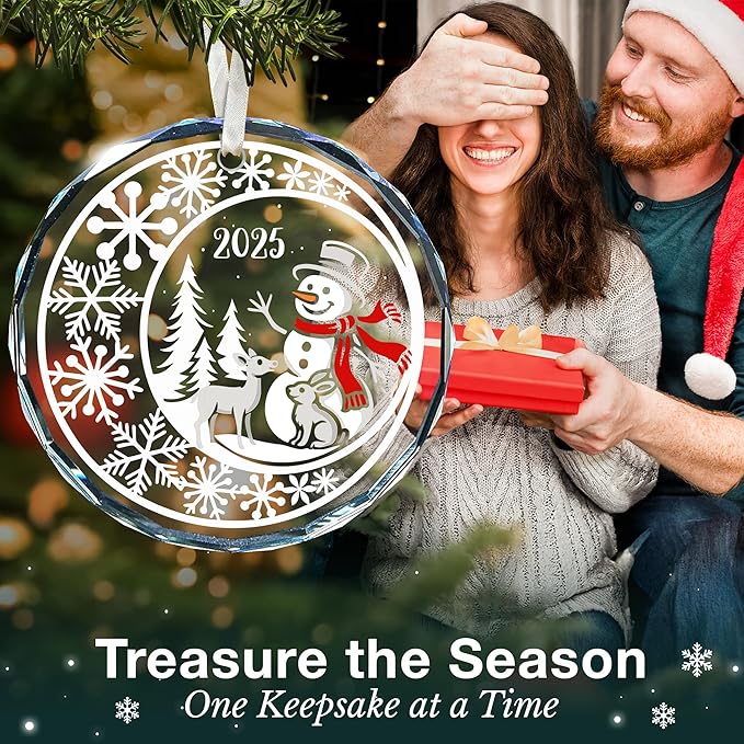 Snowman Ornaments for Christmas Tree - Beautiful Snowman Ornament Gifts, Ideal Festive Snowmen Gifts for Christmas Tree, Excellent Christmas Ornament, Charming Ornaments Snowmen