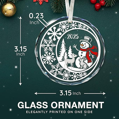 Snowman Ornaments for Christmas Tree - Beautiful Snowman Ornament Gifts, Ideal Festive Snowmen Gifts for Christmas Tree, Excellent Christmas Ornament, Charming Ornaments Snowmen